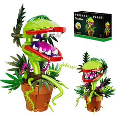 Tweandar Audrey II piranha plant blocks ready for desk decor