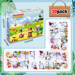 TWERF classroom prize display featuring animal blocks.
