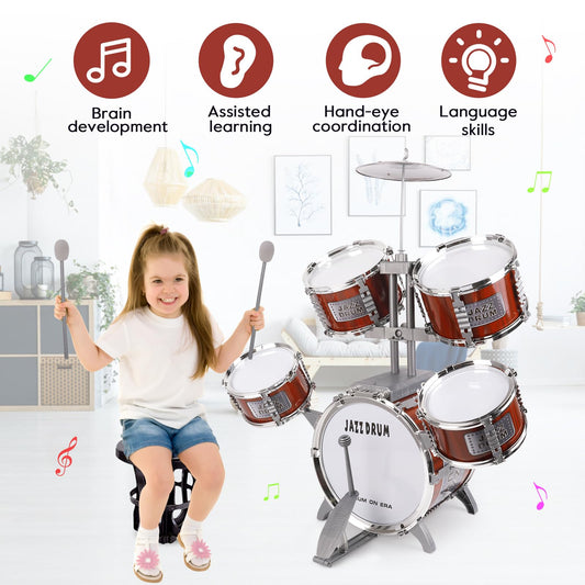 TWFRIC four snare drums close-up, inviting rhythm exploration for young musicians.