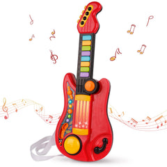 TWFRIC Kids Guitar 2in1 box packaging shows a gift-ready presentation.