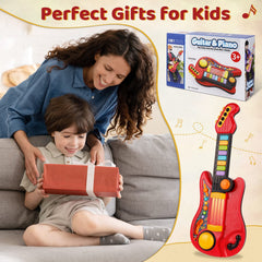 TWFRIC Kids Guitar 2in1 piano mode invites creative play.