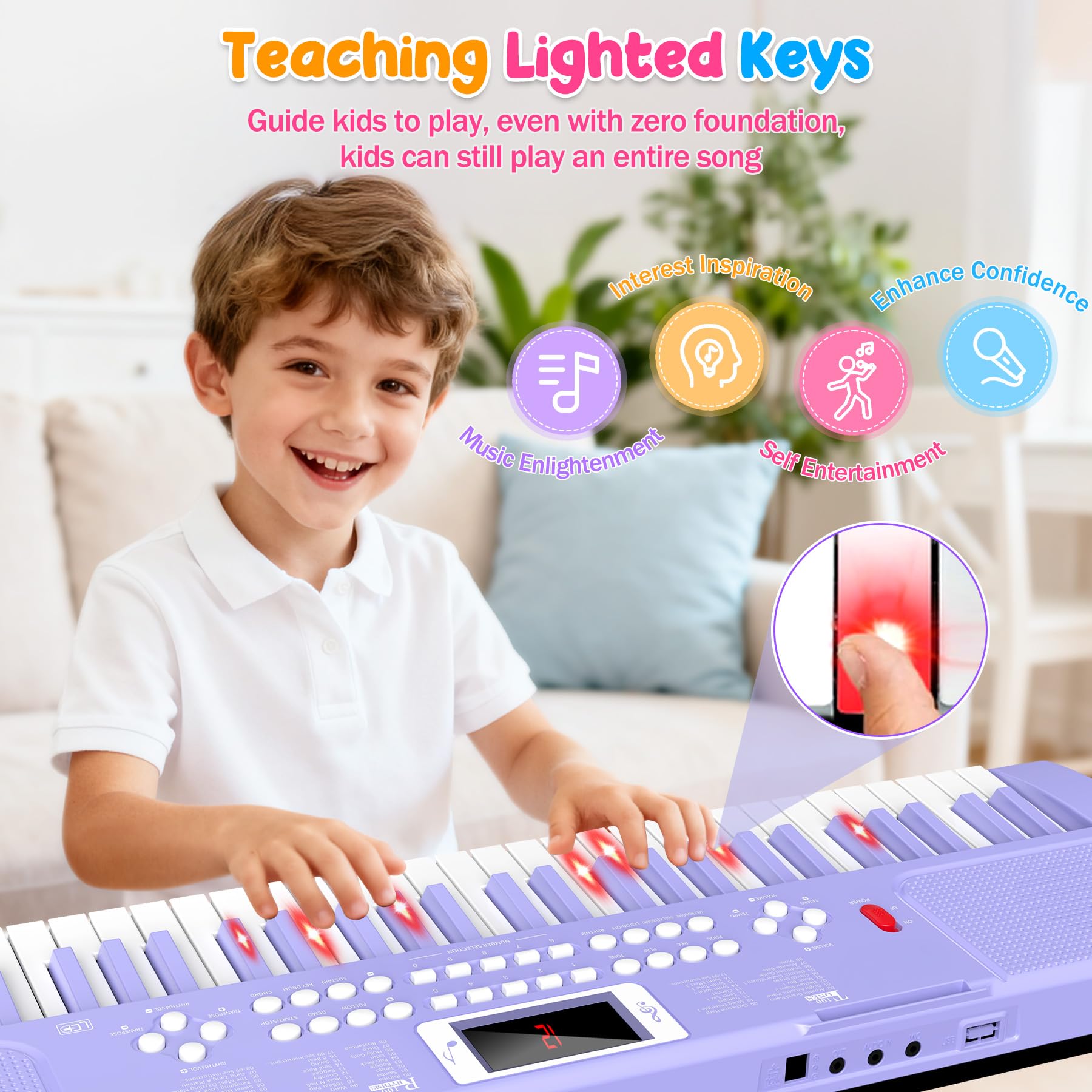 TWFRIC piano records and replays kids’ performances