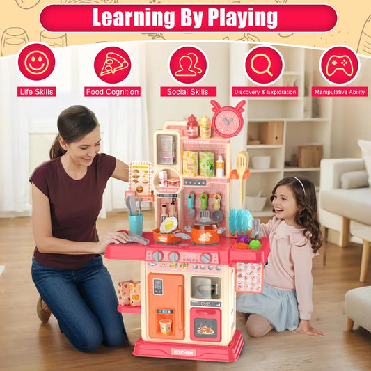 TWFRIC Play Kitchen sink area supports role-play and independent clean-up practice.