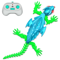 TWFRIC wall gecko lizard with LED eyes for dark play