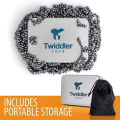 Twiddler Toys Magnetic Putty Pebbles on desk for focused play during breaks