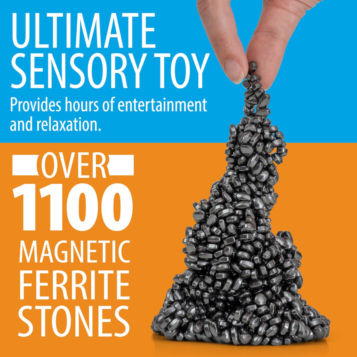 Twiddler Toys Magnetic Putty Pebbles textured surfaces offer focus and calm