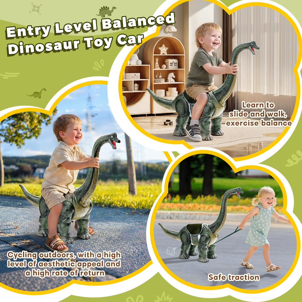 Twinkoo dinosaur wheels deliver smooth, stable movement on multiple surfaces