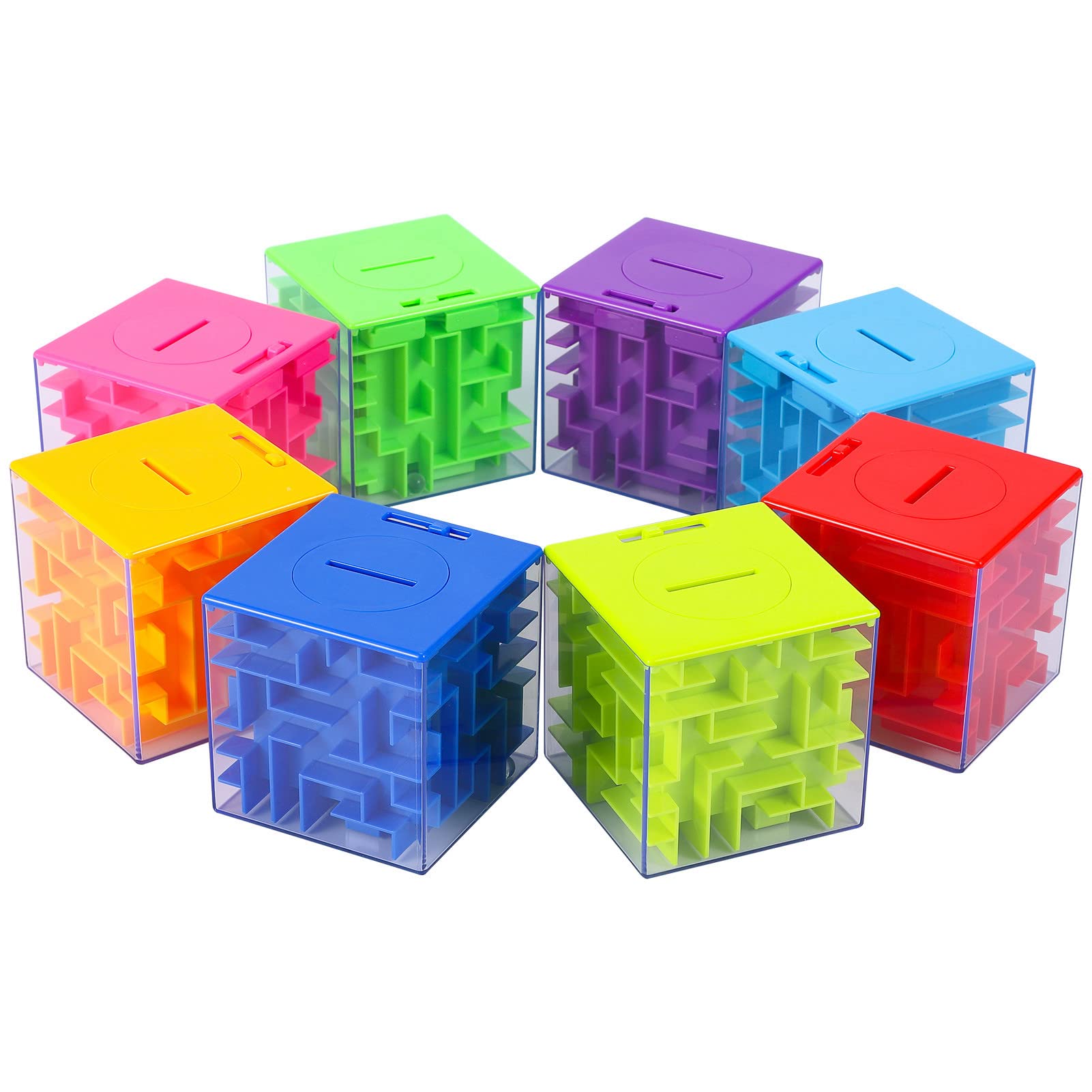 Twister.CK 8PACK Money Maze Box ball and slider ready for play