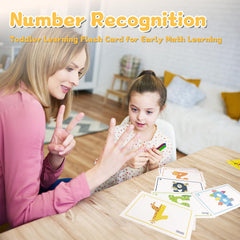 Twivah Learning Toys promotes fine motor skills via peg insertion and card handling.