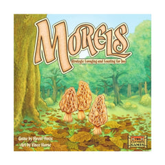 Two Lanterns Games Morels card game foraging art and two-player strategy for engaging evenings