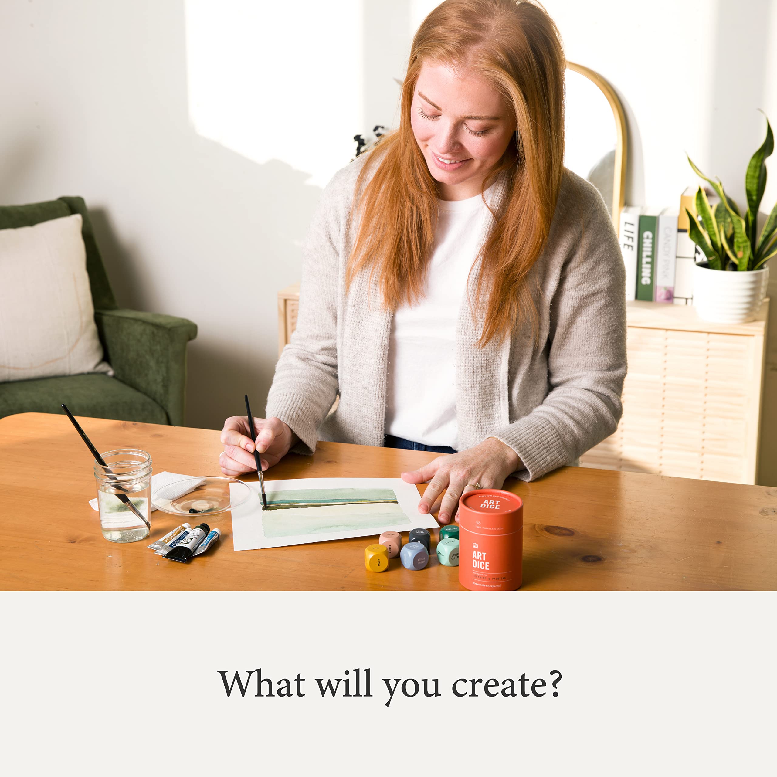 Gift-ready packaging from Two Tumbleweeds makes a thoughtful art surprise