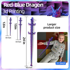 TXB3DOK dragon 24-inch desk display with bold presence