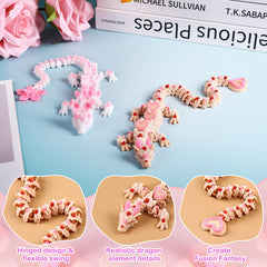 TXB3DOK Articulated Dragon Figurine promoting hands-on interaction and focus-friendly use