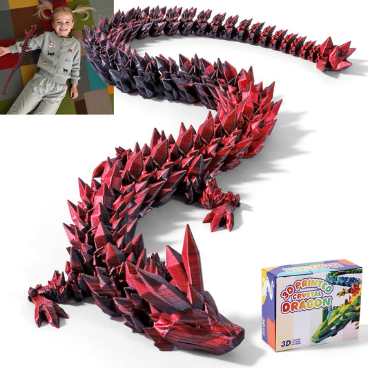 TXB3DOK giant dragon on display, emphasizing size and craftsmanship for impressive decor.
