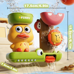 TXTLDB bath toy safe ABS plastic with smooth edges for gentle tub play.