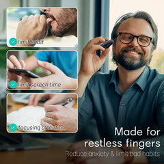 Tybasthe handheld fidget toy in use to ease tension
