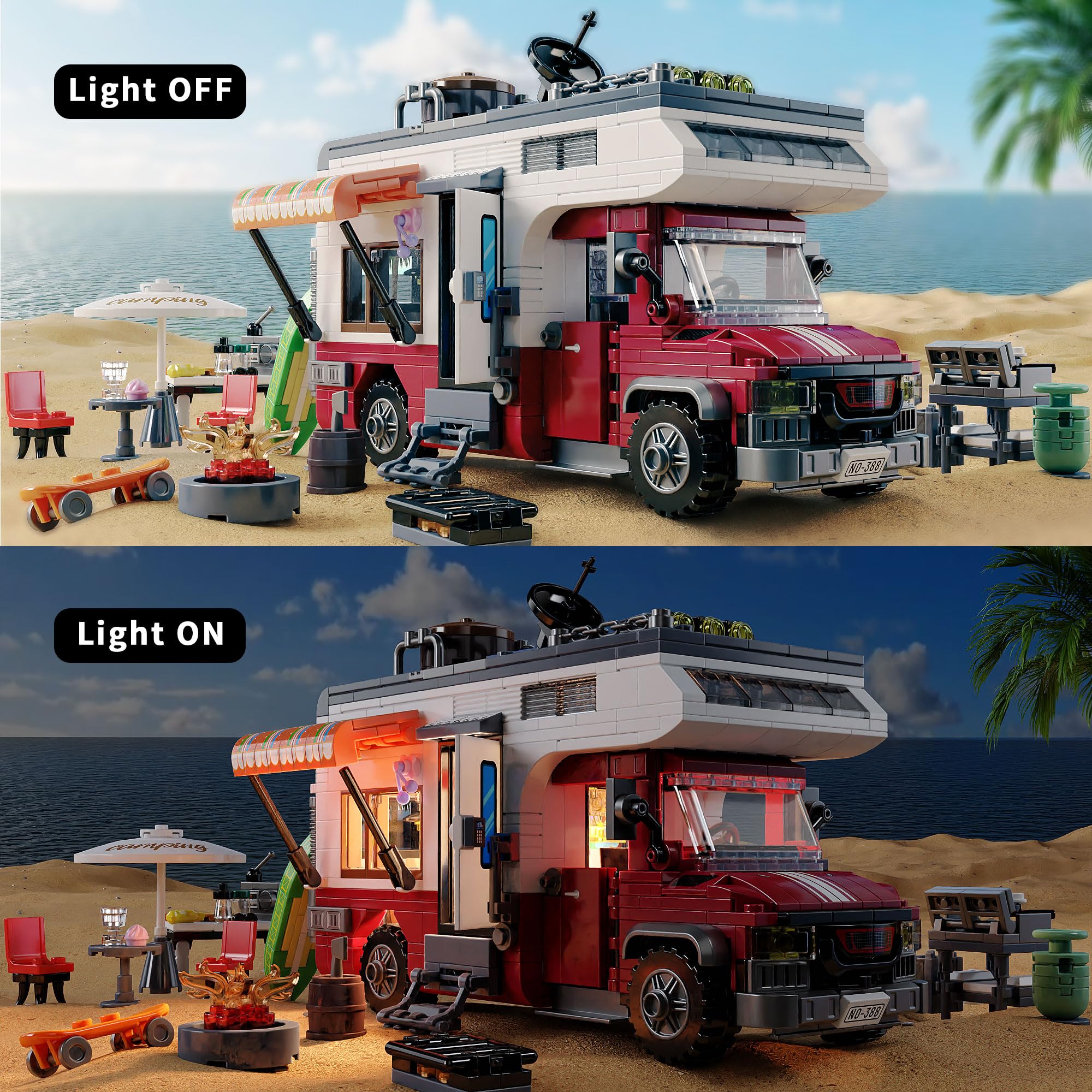 TYCOLE Camper Van assembly manual and tools — beginner-friendly instructions for all ages.