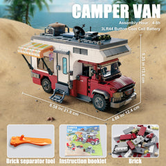 TYCOLE Camper Van display piece — ideal for home or office decor and inspiration.