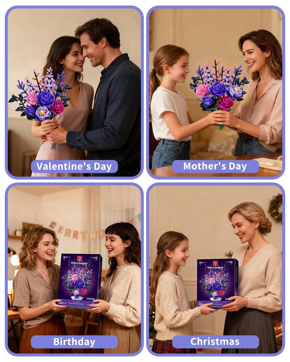 TYCOLE adjustable stems fit any vase for a personalized display.
