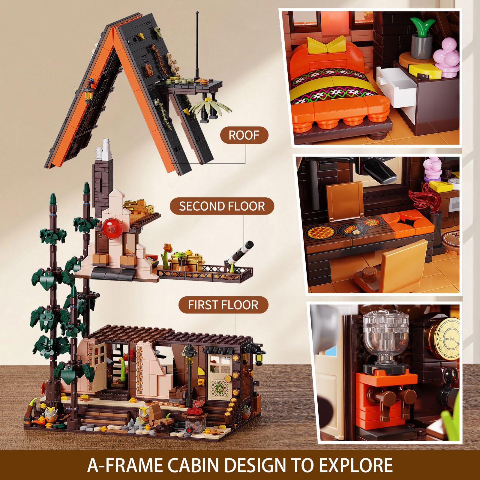 TYCOLE mini coffee maker for realistic role-play breaks