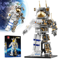 TYCOLE Space Astronaut assembled figure showcases translucent design for striking home décor