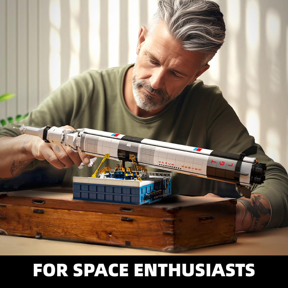 TYCOLE Space Rocket for Home Office Decor doubles as a collectibles piece.
