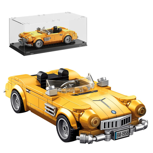 TYCOLE Sports Cars building blocks with display case – ideal for stylish home display