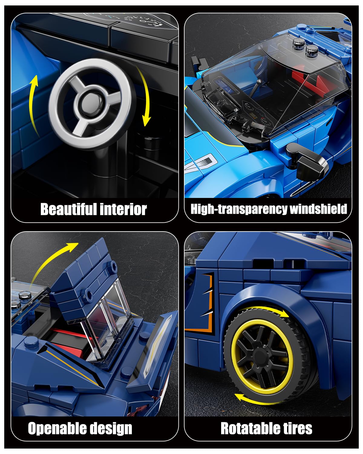 TYCOLE openable back detail adds accessible play features.