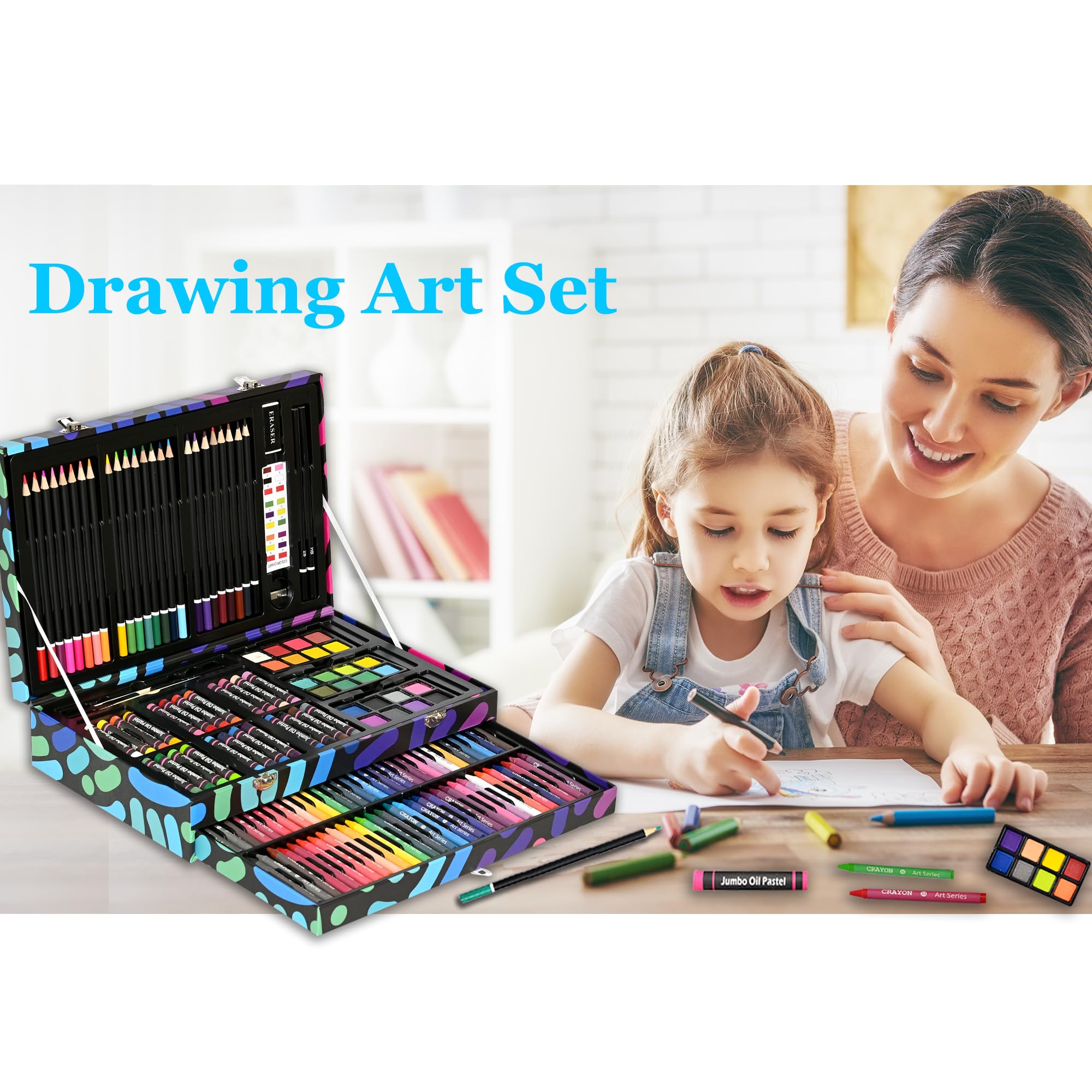 Tyko Arts drawing pad included to inspire fresh artworks