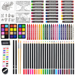 Tyko Arts non-toxic supplies ensure safe crafting in a wooden case