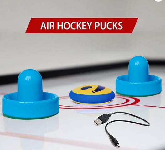 TYRDAN compact air hockey set perfect for kids rooms and gatherings