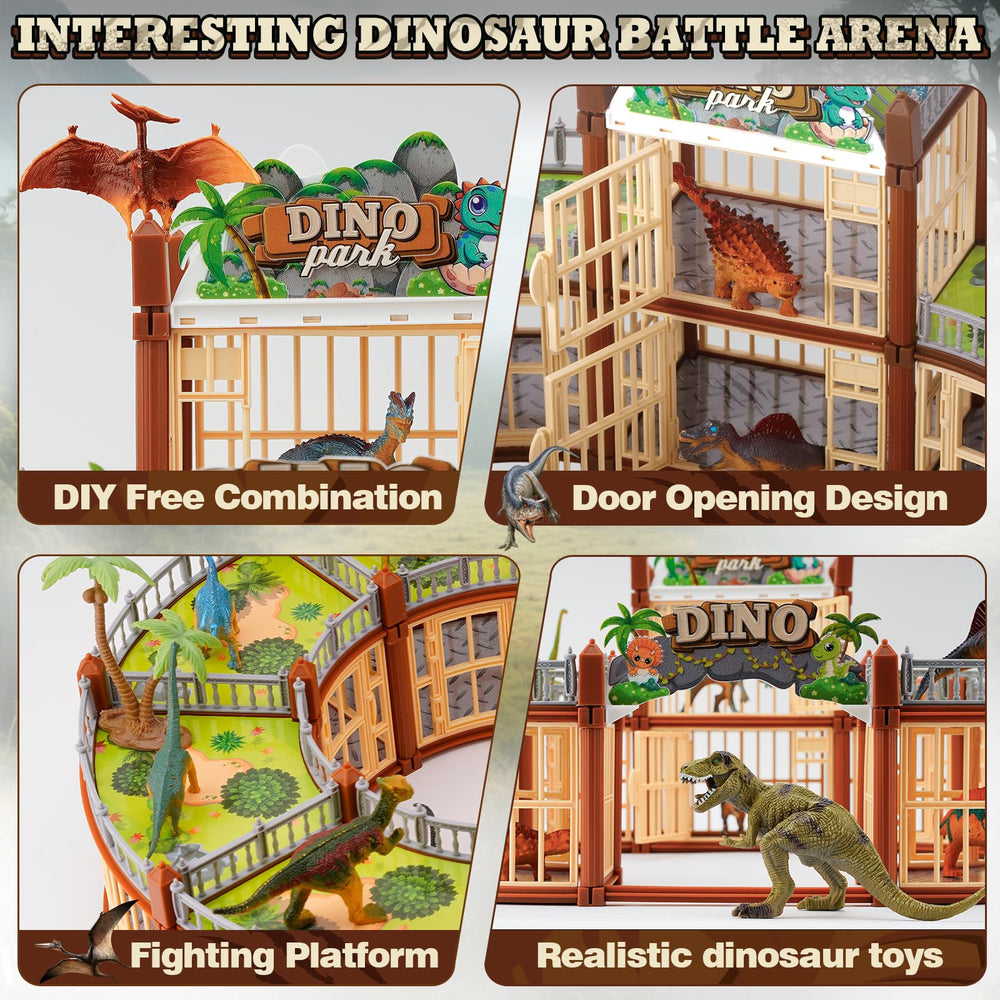 TYRRDE kit includes 18 dinosaur figures for storytelling and park battles