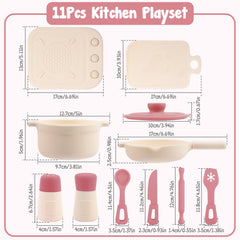 TYRY.HU 11pc silicone condiment bottles for colorful role play