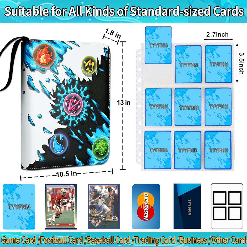 Tyyfnn open-ring design enables easy rearrangement of card order