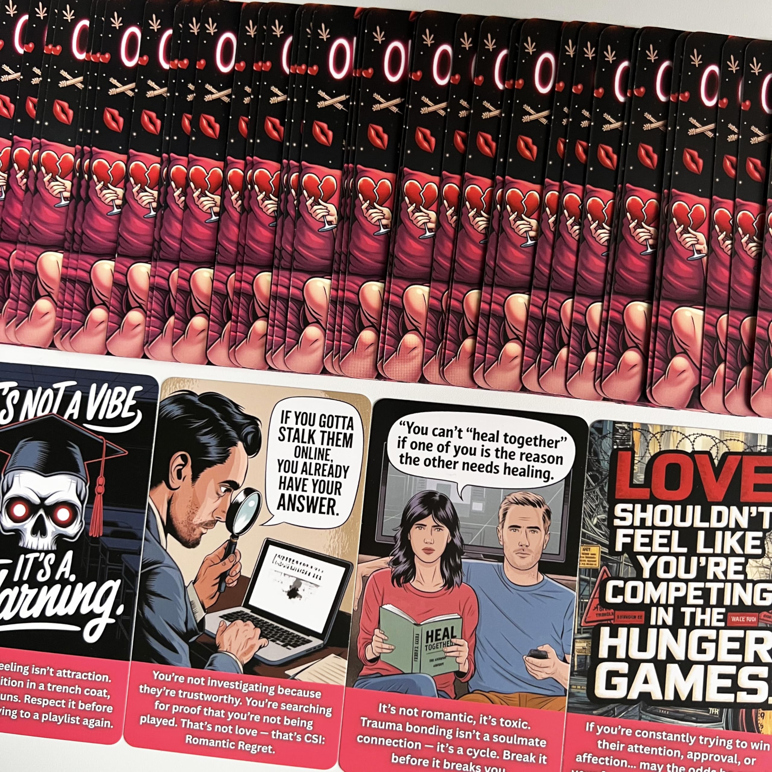 Tzxamsez Love Oracle Oh Hell No packaging, gift-ready presentation.
