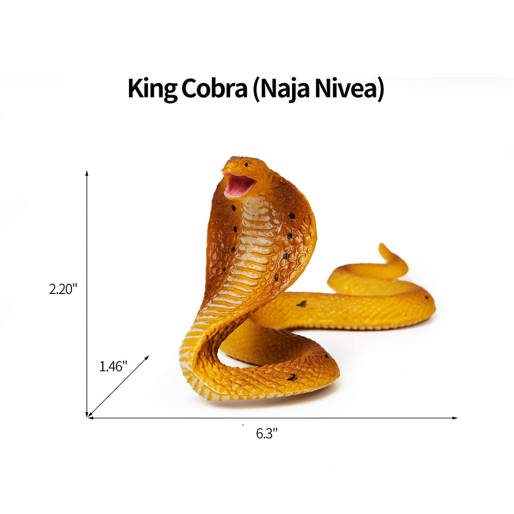 UANDME california kingsnake figurine, durable decor piece for classrooms and homes