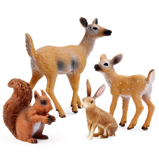 UANDME doe figurine highlighting natural color for decorative woodland scenes