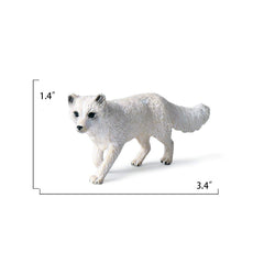 UANDME forest scene display with fox figures for shelves.