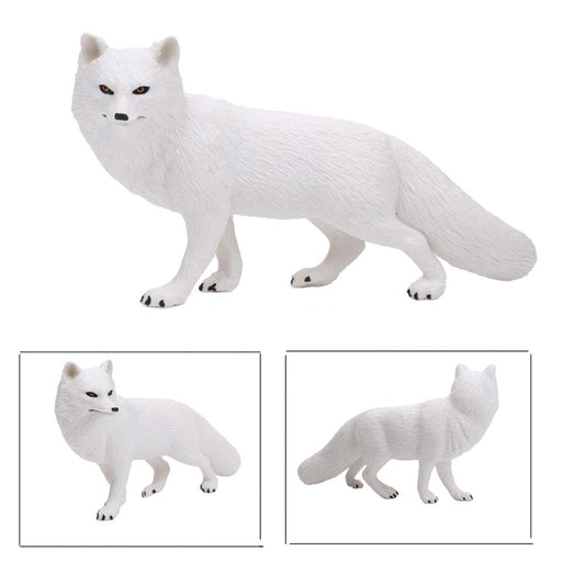 UANDME red fox adult figure with detailed painting and pose for decor.