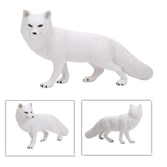 UANDME red fox adult figure with detailed painting and pose for decor.