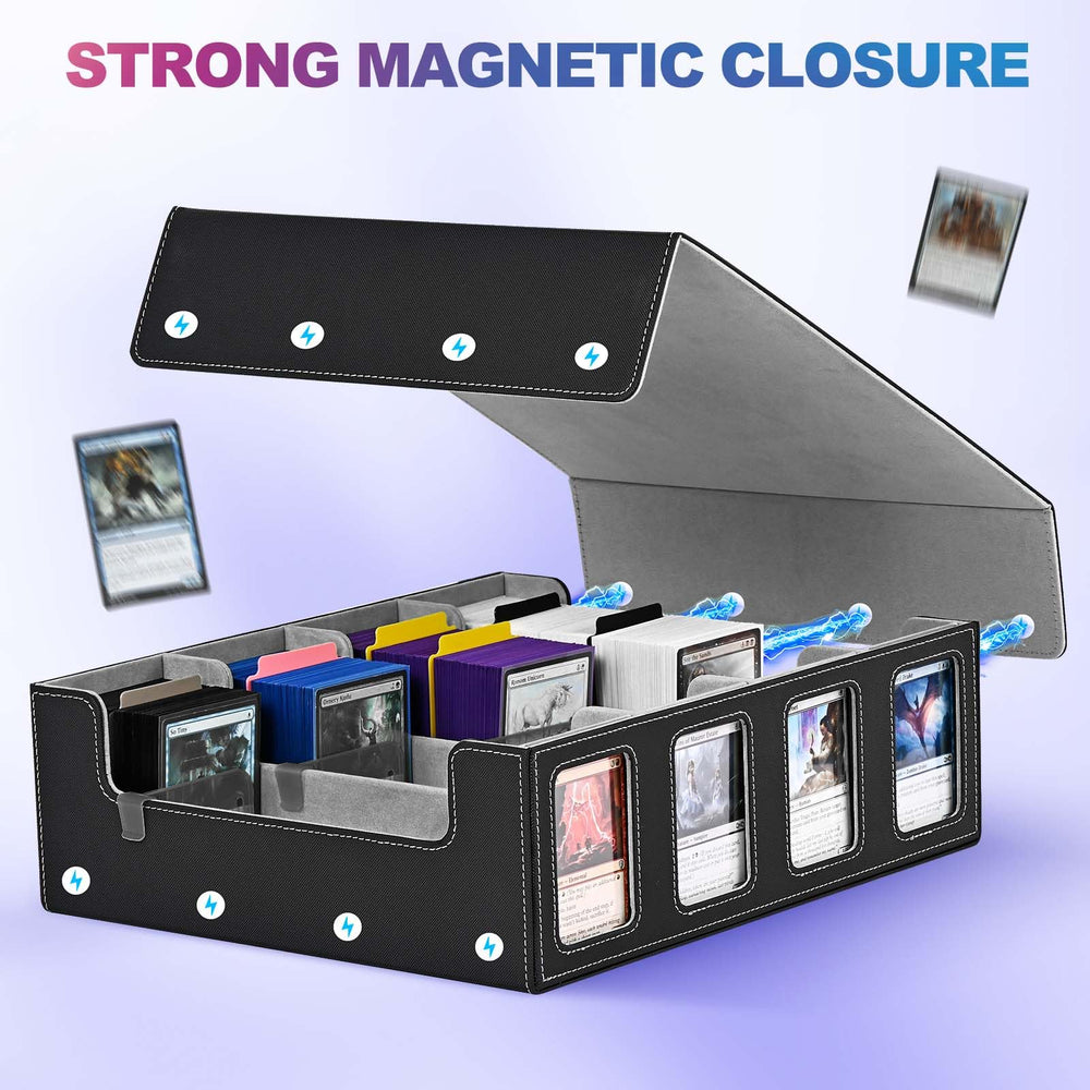 UAONO 24 dividers and 4 stoppers help categorize and secure cards