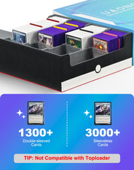 UAONO leather exterior with microfiber lining protects cards from scratches