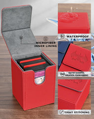 UAONO Extinction Dragon deck box includes two dividers to separate decks