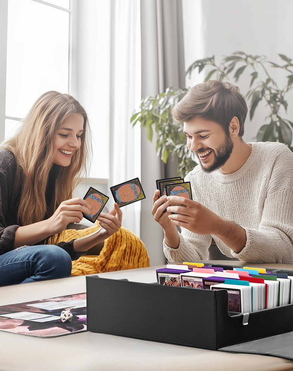 UAONO gift-ready card storage box ideal for collectors.