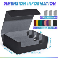 UAONO interior microfiber lining protects cards from scratches