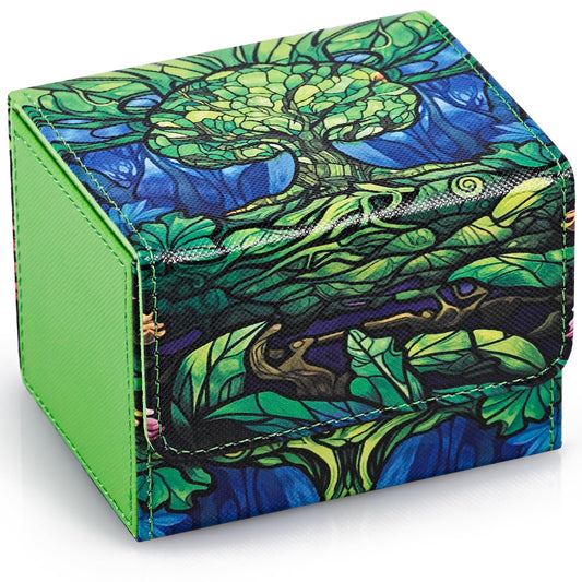 UAONO MTG box with magnetic lid securely closes for safe transport.