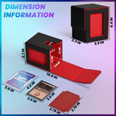 UAONO PU leather shell provides durable protection for daily card transport.