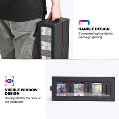 UAONO soft microfiber interior protecting cards during transport