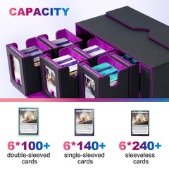 UAONO outer storage with carrying handle and dual viewing windows