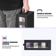 UAONO waterproof PU exterior resists scratches for durable storage.